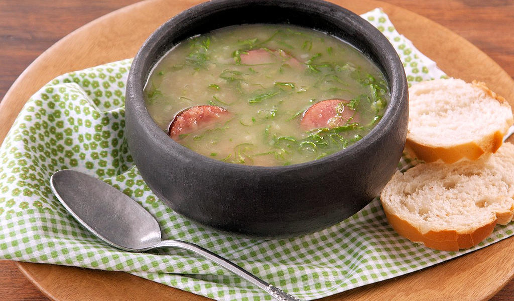 Experience the comforting taste of Caldo Verde, a traditional Portuguese soup that pays homage to culinary heritage and warms the soul with every spoonful.