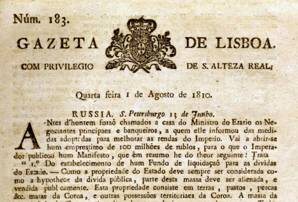 Delve into the captivating history of Gazeta de Lisboa, the influential political newspaper that shaped Portugal's media landscape from 1715 to 1820.