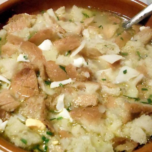 Açorda de Bacalhau: A Bread Stew with Salt Cod and History